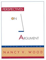 Cover of: Perspectives on argument