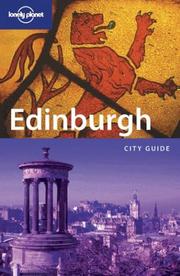 Cover of: Lonely Planet Edinburgh: City Guide (Lonely Planet Edinburgh)