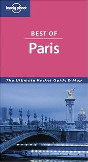 Cover of: Lonely Planet Best of Paris (Lonely Planet Encounter Series)