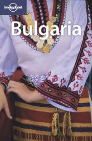 Cover of: Lonely Planet Bulgaria by Watkins, Richard., Tom Masters