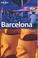Cover of: Lonely Planet Barcelona