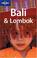 Cover of: Lonely Planet Bali & Lombok (Lonely Planet Bali and Lombok)