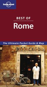 Cover of: Lonely Planet Best of Rome