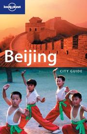 Cover of: Lonely Planet Beijing by Damian Harper