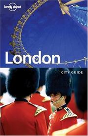 Cover of: Lonely Planet London by Sarah Johnstone, Tom Masters