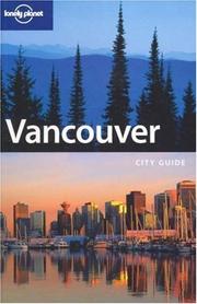Cover of: Lonely Planet Vancouver