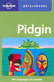 Cover of: Pidgin: The Languages Of Oceania (Lonely Planet Phrasebooks)