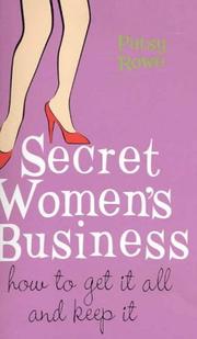 Cover of: Secret Women's Business