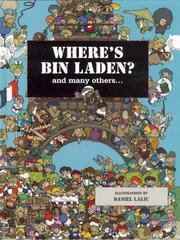 Cover of: Where's Bin Laden? by Xavier Waterkeyn