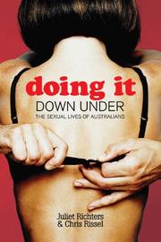 Cover of: Doing it Down Under | Juliet Richters