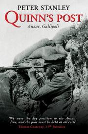 Cover of: Quinn's Post: Anzac, Gallipoli