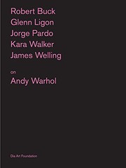 Cover of: Artists on Andy Warhol