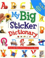 Cover of: My Big Sticker Dictionary