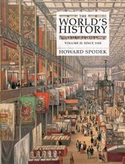 Cover of: The World's History, Volume 2: Since 1100 (3rd Edition)