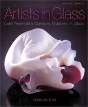 Cover of: Artists in glass: late twentieth century masters in glass
