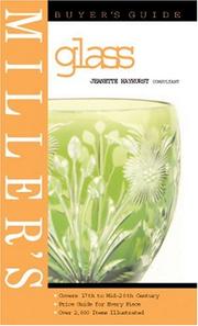 Cover of: Miller's: Glass