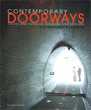Cover of: Contemporary doorways: architectural entrances, transitions, and thresholds