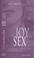 Cover of: The Joy of Sex (Anniv)