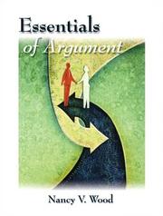 Cover of: Essentials of argument