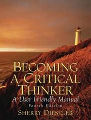 Becoming a Critical Thinker by Sherry Diestler