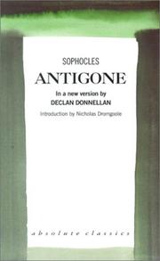 Cover of: Antigone (Absolute Classics) by 