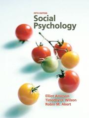 Cover of: Social psychology by Elliot Aronson