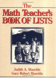 The math teacher's book of lists by Judith A. Muschla