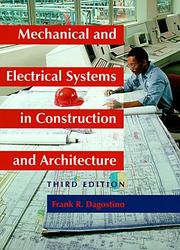 Cover of: Mechanical and electrical systems in construction and architecture