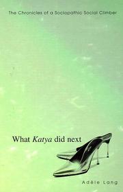 Cover of: What Katya Did Next