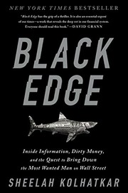 Cover of: Black Edge by Sheelah Kolhatkar
