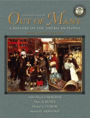Cover of: Out of many by John Mack Faragher ... [et al.].
