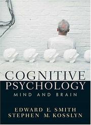 Cover of: Cognitive Psychology by Edward Elmer Smith, Stephen M. Kosslyn