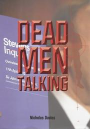 Cover of: Dead Men Talking by Nicholas Davies, Nicholas Davies