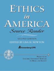 Cover of: Ethics in America | Lisa H. Newton