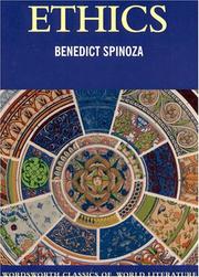 Cover of: Ethics by Baruch Spinoza