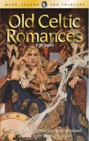 Cover of: Old Celtic Romances by P. W. Joyce