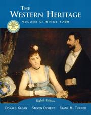 Cover of: The Western Heritage, Vol. C: Since 1789, Eighth Edition