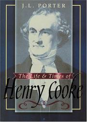 Cover of: The Life and Times of Henry Cooke