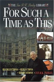 Cover of: For Such a Time as This