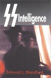 Cover of: SS Intelligence by Edmund L. Blandford