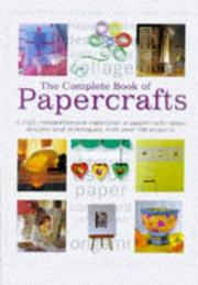 Cover of: The Complete Book of Papercrafts by Lorenz