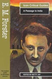 Cover of: E. M. Forster, A  passage to India