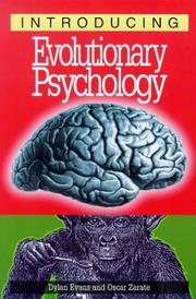 Cover of: Introducing Evolutionary Psychology by Dylan Evans