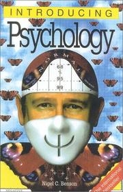 Cover of: Introducing Psychology (Introducing...) | Nigel C. Benson