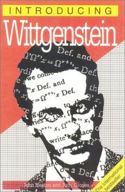 Cover of: Introducing Wittgenstein (Introducing (Icon)) | John M. Heaton