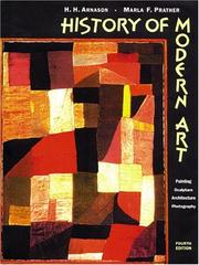 Cover of: History of Modern Art (Trade Version) (4th Edition)