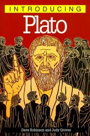 Cover of: Introducing Plato by Dave Robinson