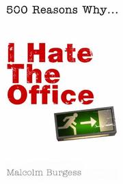 Cover of: I HATE THE OFFICE