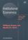 Cover of: Institutional Economics
