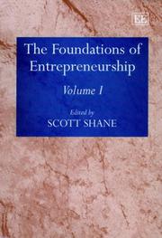 Cover of: The Foundations of Entrepreneurship
